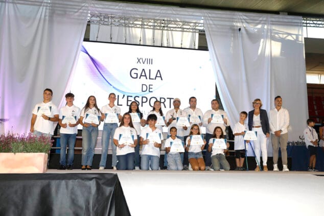 Imagen: Club deportivo Washinkai en la Gala de l'esport Xàbia