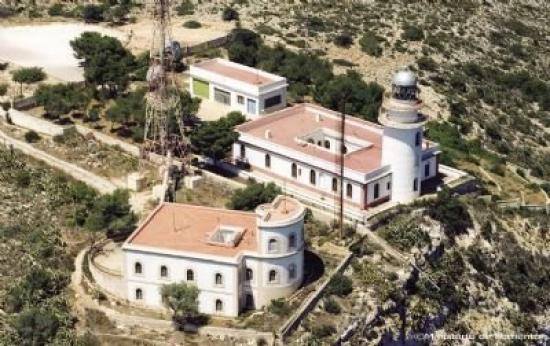 Imagen: Edificación del Faro del Cabo de San Antonio de Xàbia