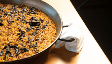 Hochwertiger Reis und Fideuás