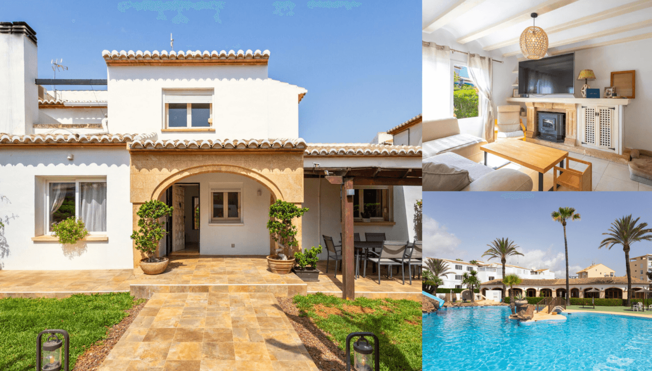 ¿Buscas una casa moderna en una ubicación exclusiva Este adosado en Jávea te espera