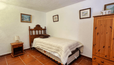 Cómodos dormitorios en este chalet de Jávea