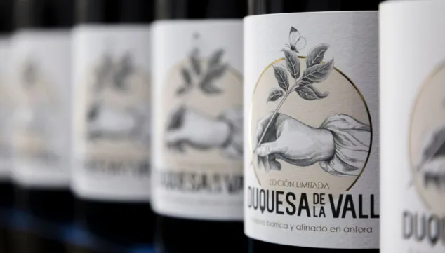 Image: Duquesa de la Vall, aged in amphora for a balanced and smooth red wine