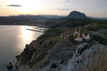 El Cabo de San Antonio, el faro y la bahía de Xàbia