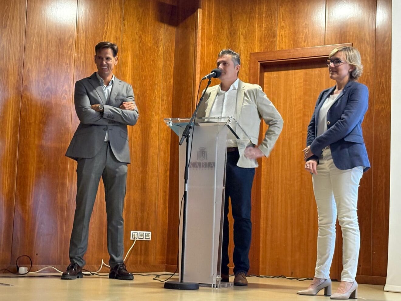JuanLu Cardona en la Gala del Comercio Local Xàbia 2024