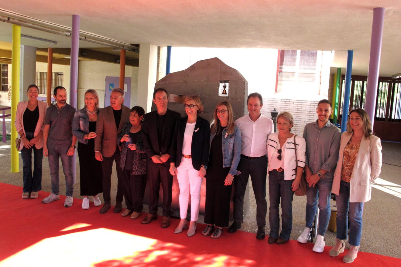 Inauguración de la escultura 'La Campana de Llidó' en Xàbia
