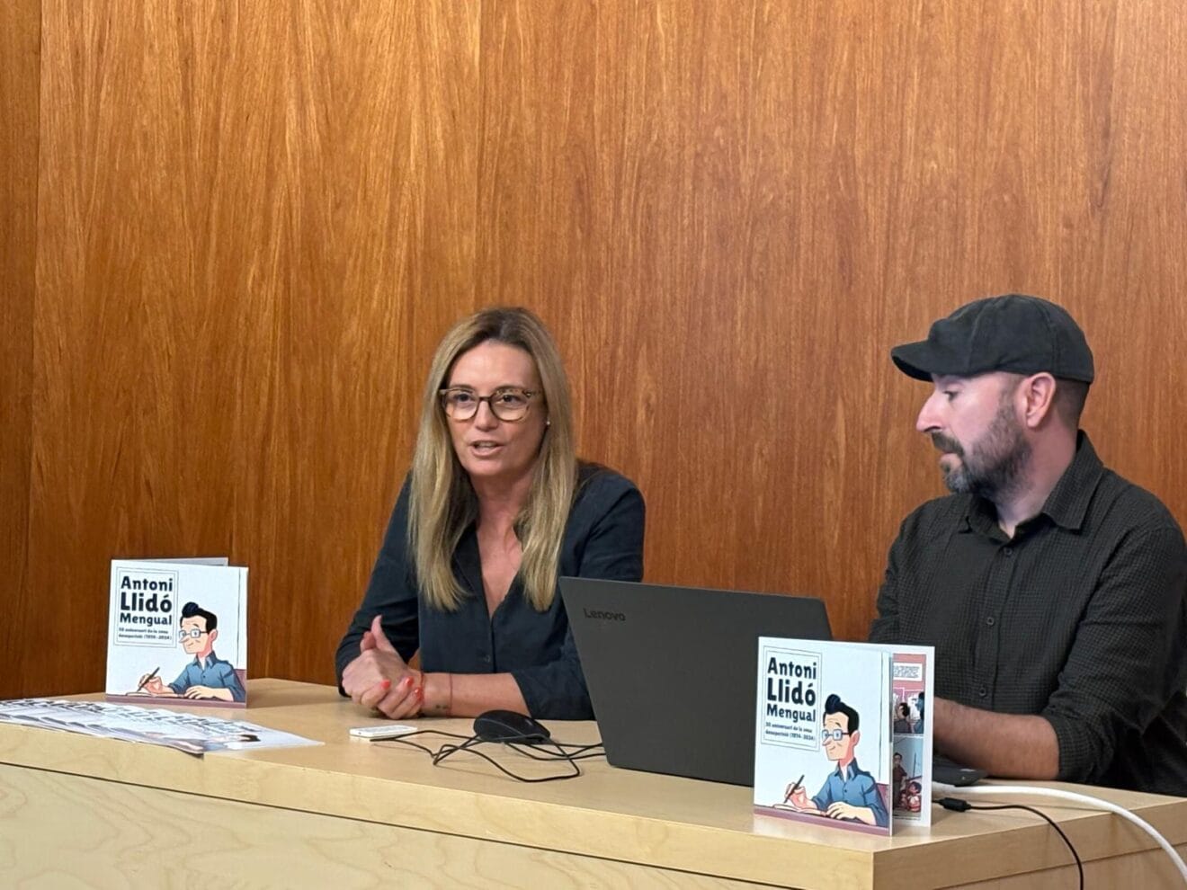 Presentación del cómic de Antoni Llidó a Xàbia