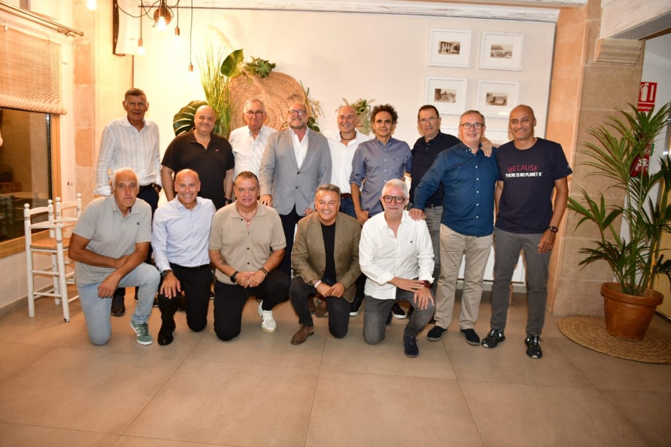 Presidentes y antiguos jugadores