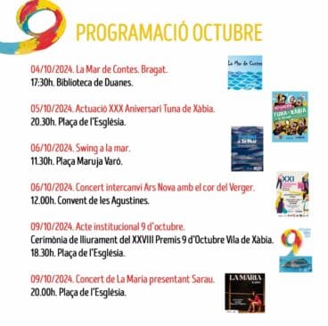 Programación cultural 9 d’octubre 2024 (2)