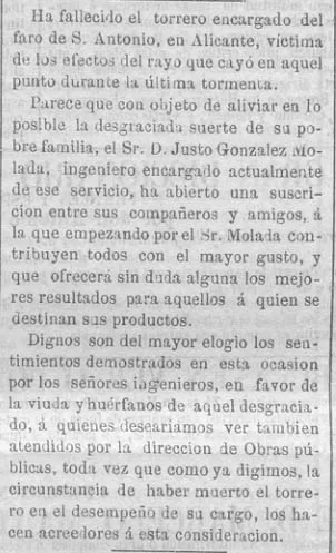 Publicación en ‘Ambos Mundos’ del fallecimiento el 28 de marzo de 1863