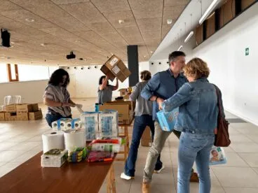 Recolecta de productos de primera necesidad para los vecinos de Catarroja