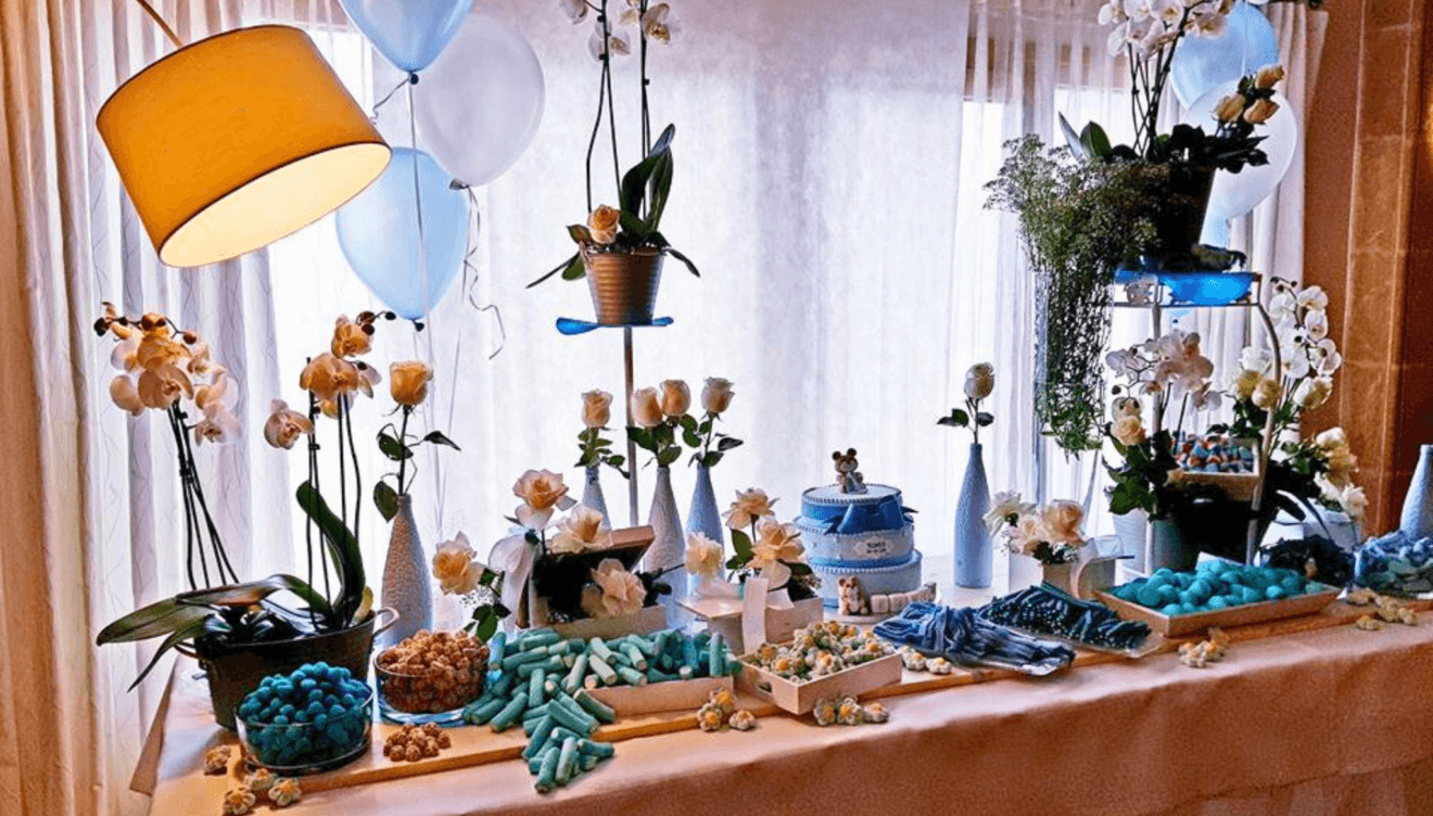 Salones Carrasco cuida cada detalle en la celebración de bautizos