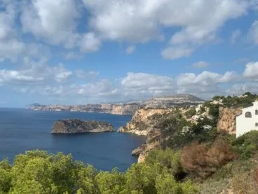 Vistas desde el Faro del Cabo de la Nao de Xàbia