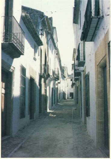 Die Straße in Forn 1998