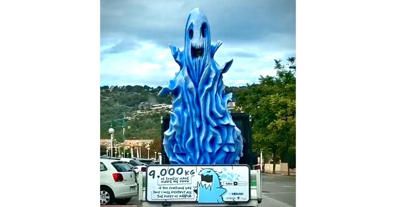 El Monstruo de las Toallitas en Xàbia-