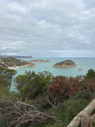 La costa de Xàbia desde el Cap Negre