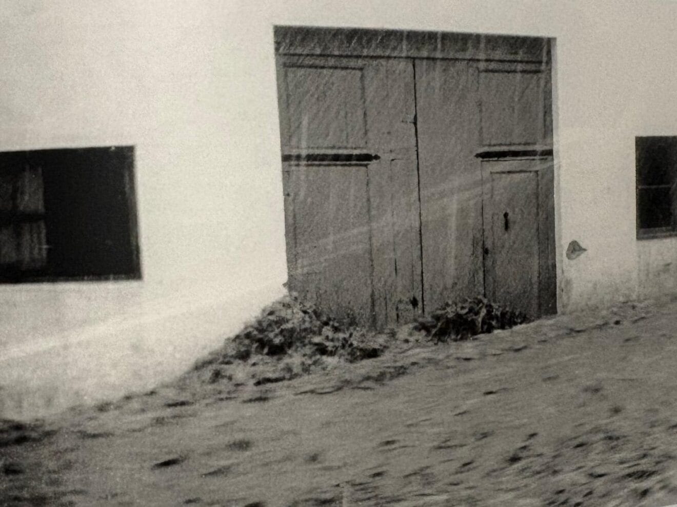 Nivel de agua en la calle Sant Vicent de Xàbia