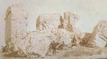 Ruinas del castillo de San Martín de Xàbia Foto AMX