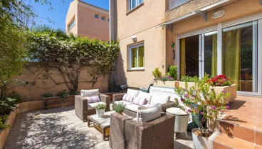 Private Terrasse mit direktem Zugang