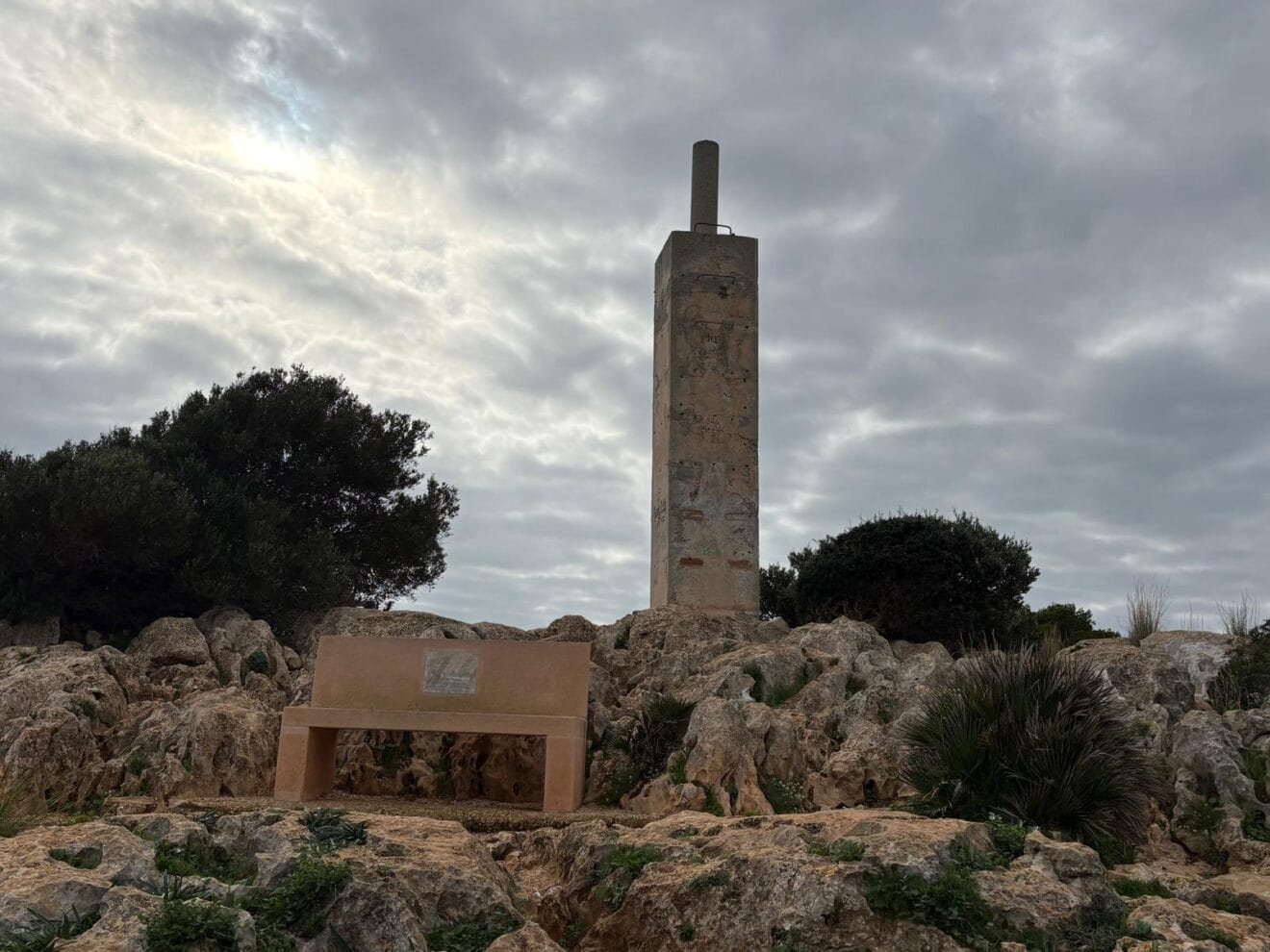Geodätischer Scheitelpunkt von Cabo de la Nao