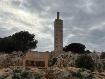 Geodätischer Scheitelpunkt von Cabo de la Nao