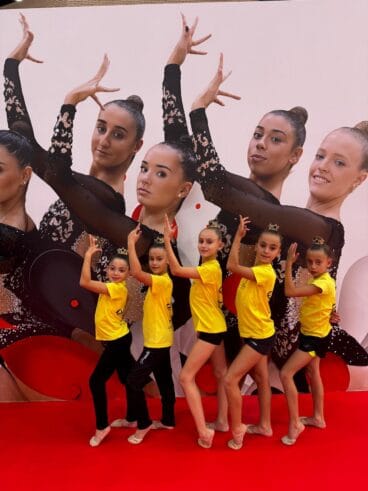 Equipo gimnastas Xàbia