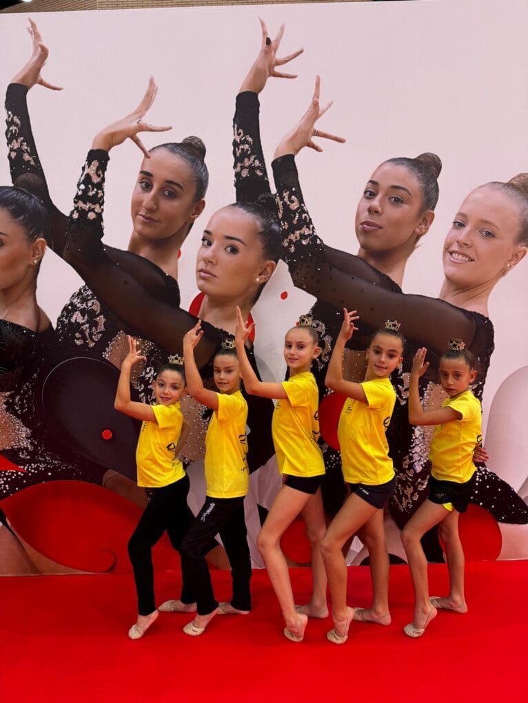 Equipo gimnastas Xàbia