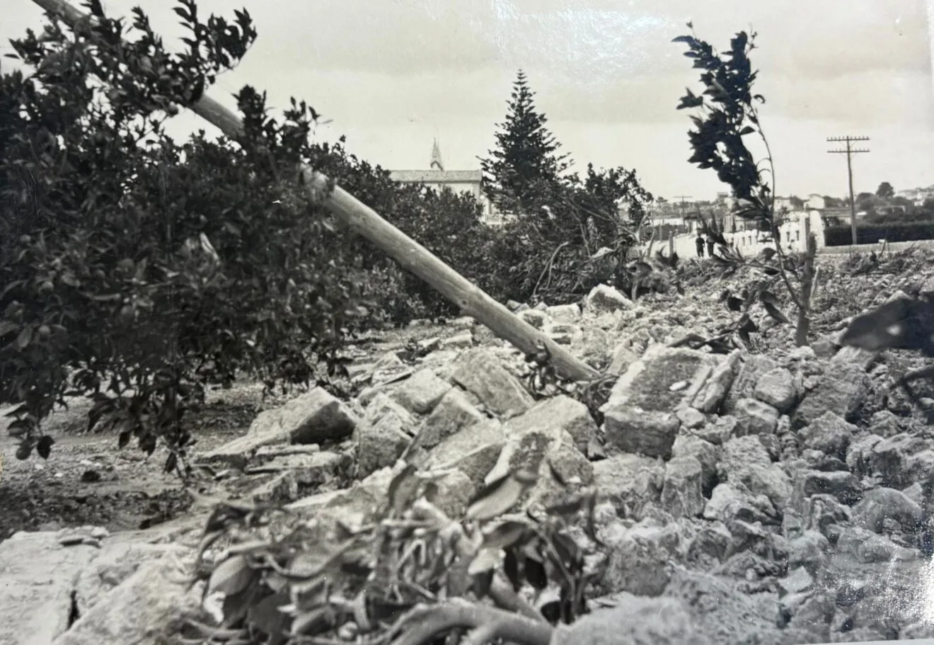 Xàbia tras l'aiguà de 1957 (2)