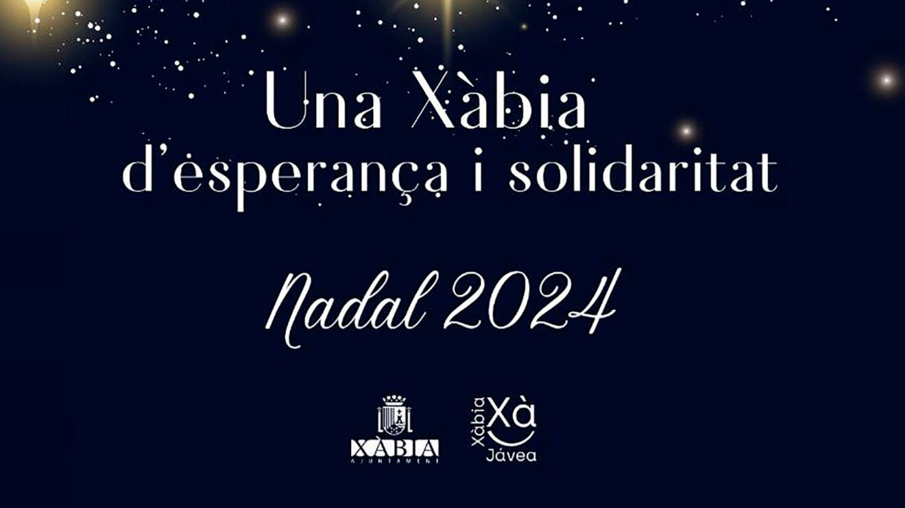 Kampagne „Ein Xàbia der Hoffnung und Solidarität.“ Nadal 2024'