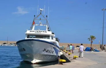Embarcación de arrastre de Xàbia