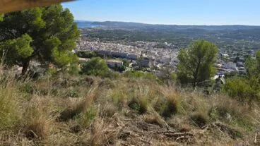 Vistas desde la Ermita de Santa Lucía en Xàbia