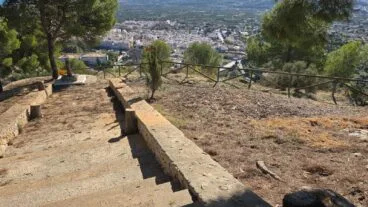 Vistas desde la Ermita de Santa Lucía en Xàbia