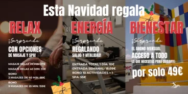 Esta Navidad regala relax, energía y bienestar en Centro Deportivo Dénia