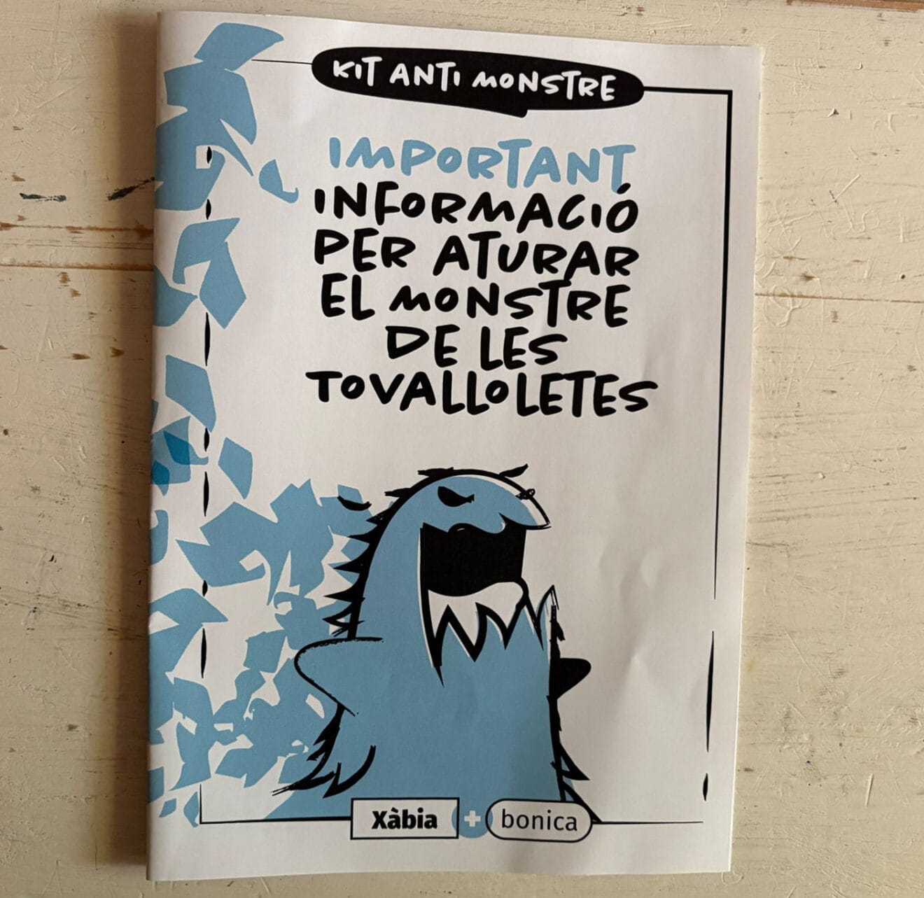 Kit Antimonstruo de toallitas en Xàbia-