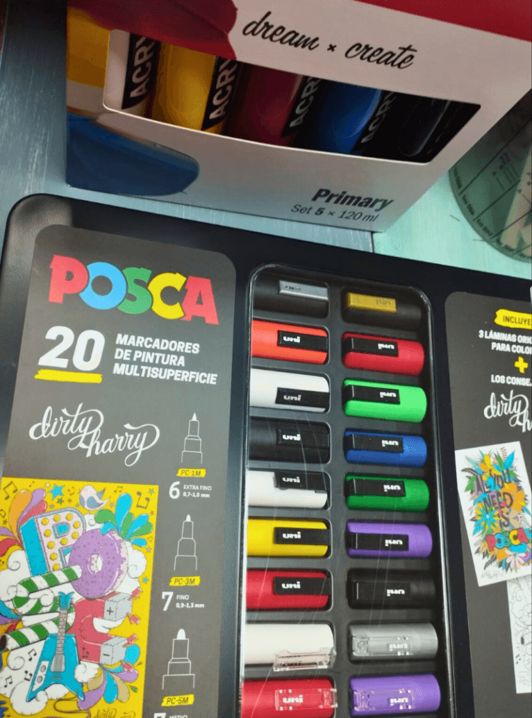 Material de bellas artes para regalar estas Navidades y despertar la creatividad