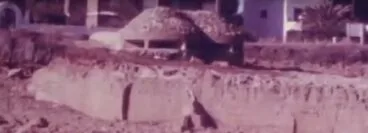 Nido de ametralladoras en el Primer Montañar de Xàbia en 1980