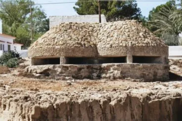 Nidos de ametralladoras en la Grava y el Montañar. Fuente Xàbia Meravellosa (3)