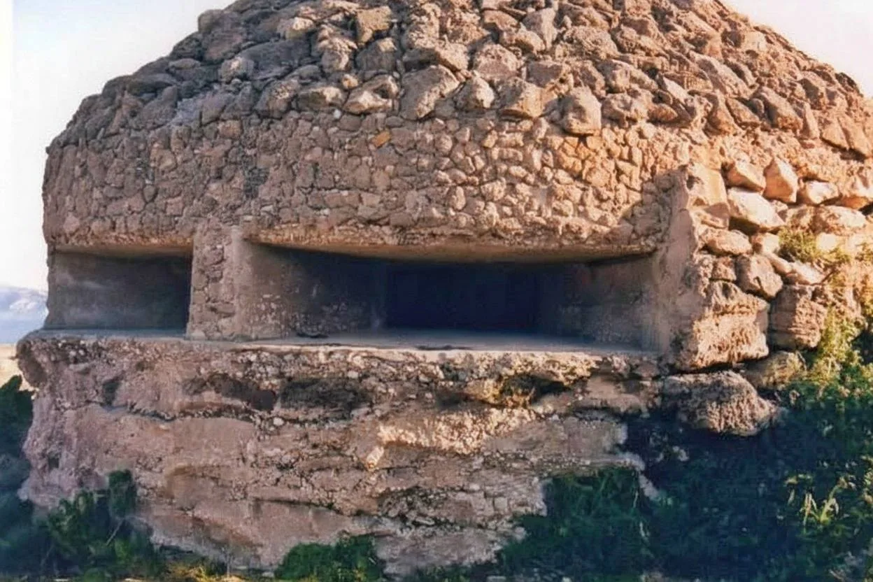 Nidos de ametralladoras en la Grava y el Montañar. Fuente Xàbia Meravellosa (5)