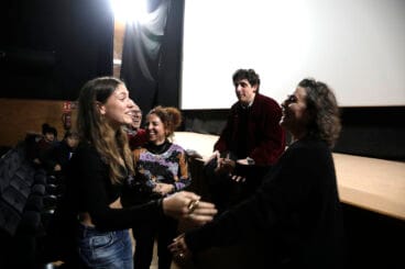 Óscar Lasarte estrena Es el enemigo en el Cine Jayan (38)