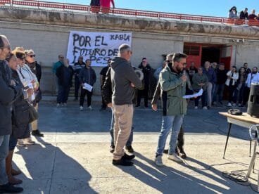 Protesta de los pescadores de Xàbia por la nuevas medidas de Bruselas