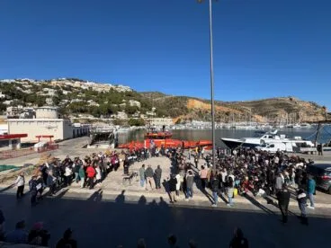 Protesta de los pescadores de Xàbia por la nuevas medidas de Bruselas