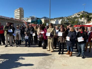 Protesta de los pescadores de Xàbia por la nuevas medidas de Bruselas
