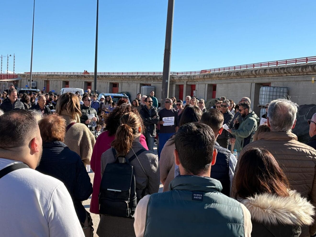 Protesta de los pescadores de Xàbia por la nuevas medidas de Bruselas