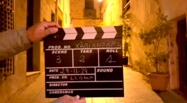 Xàbia Negra 2024. Aufnahme von Kurzfilmen