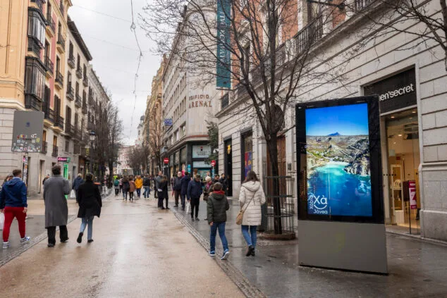 Imagen: Así se ve Xàbia en los paneles de Madrid