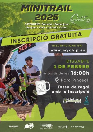 Cartel del Minitrail Xàbia 2025