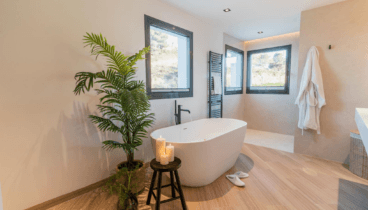 Baños en suite con acabados impecables