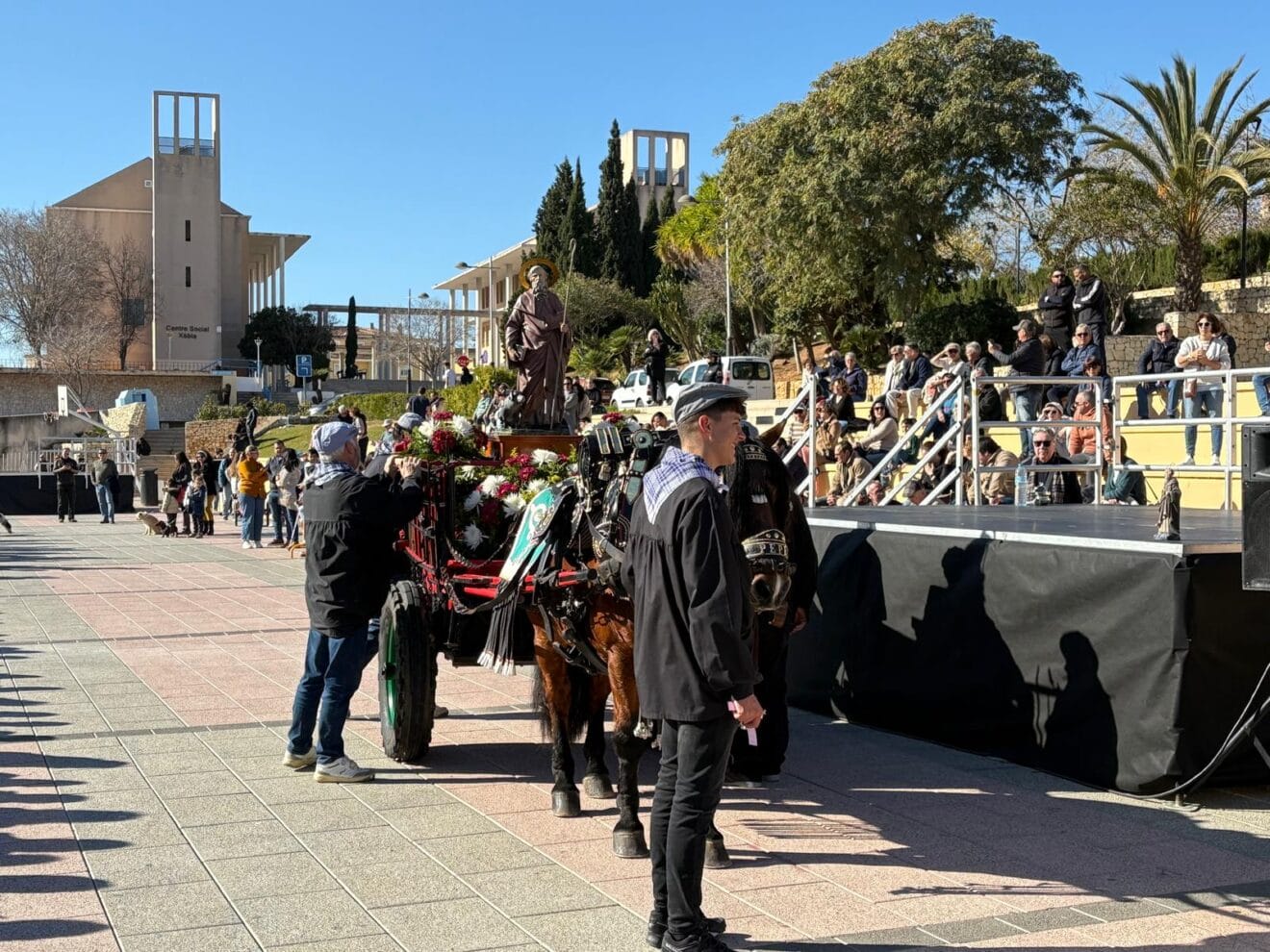 Bendición de los animales por Sant Antoni en Xàbia 2025 (21)