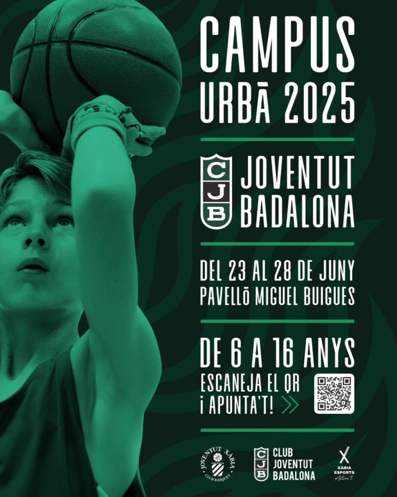 Cartel Campus Basquet Xàbia