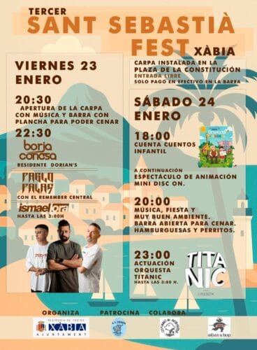 Cartel del Sant Sebastià Fest