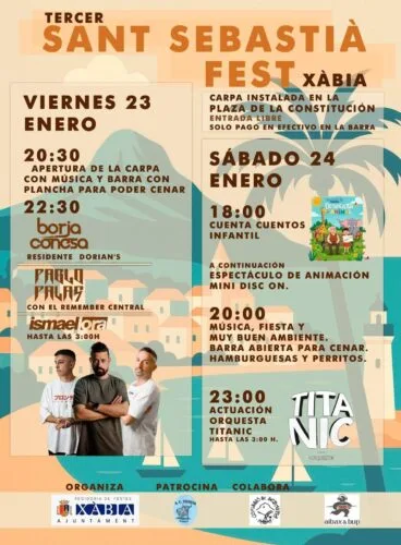 Cartel del Sant Sebastià Fest